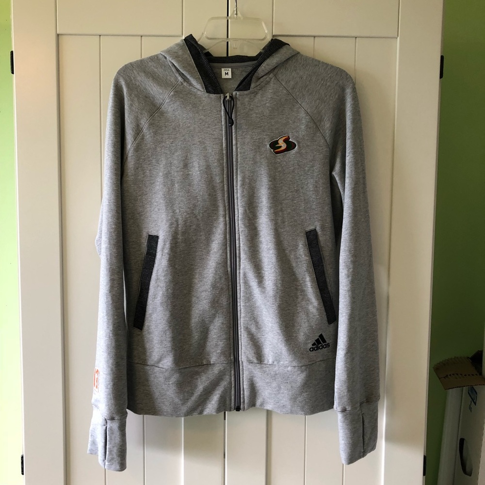 Ladies Full Zip Adidas Hoodie